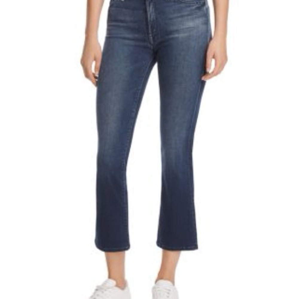 MOTHER Insider Crop Step Jeans Size 28